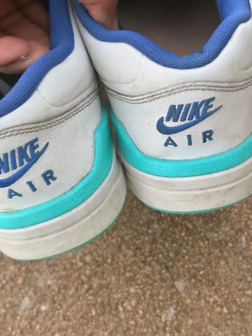 Jordan Stadium 90 SE GS 'White/Hyper Royal/Hyper Jade' sz 7Y